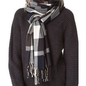 Plush Ultra Soft Plaid Scarf
